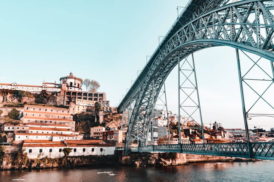 Ponte D luis em porto portugal