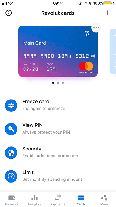 app cartão revolut