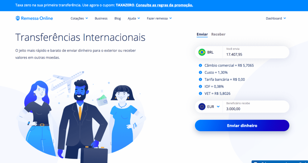 Remessa online e seguro, como funciona