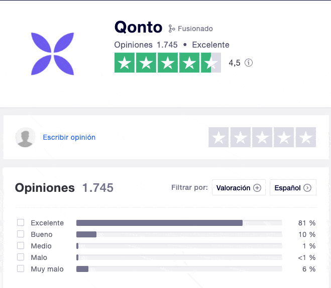 qonto opiniones españa