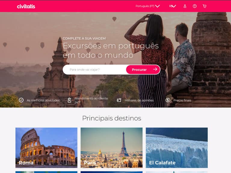 Pagina Web Civitatis