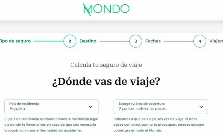 Elige a qué países vas a viajar con Mondo