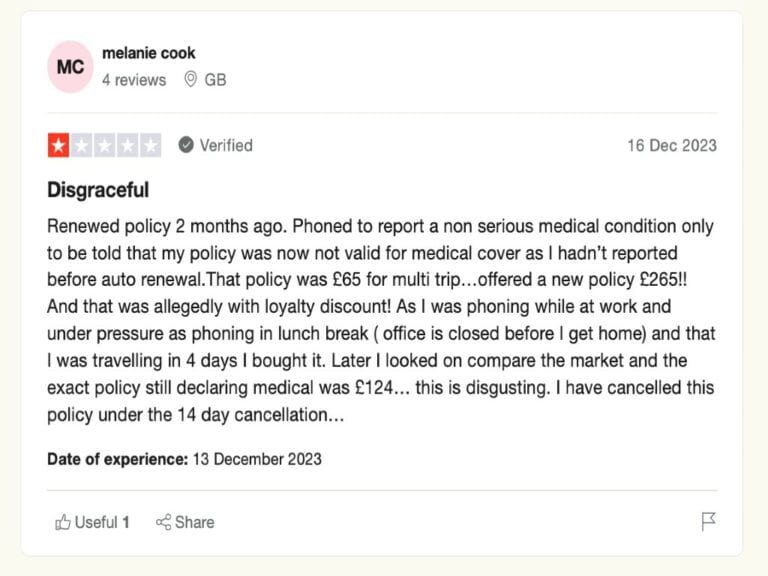 Coverwise insurance reviews Trustpilot