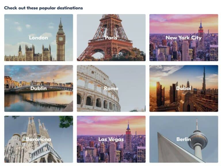 getyourguide destinations