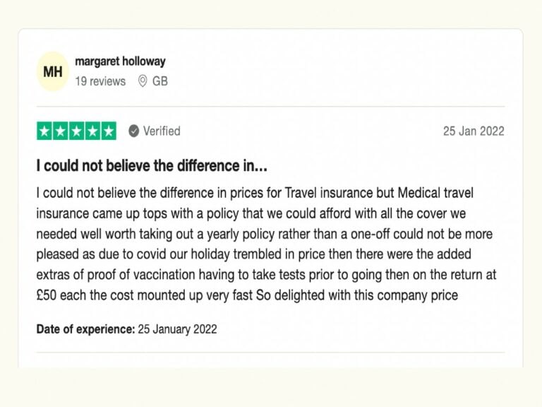 medical travel insurance trustpilot review 2