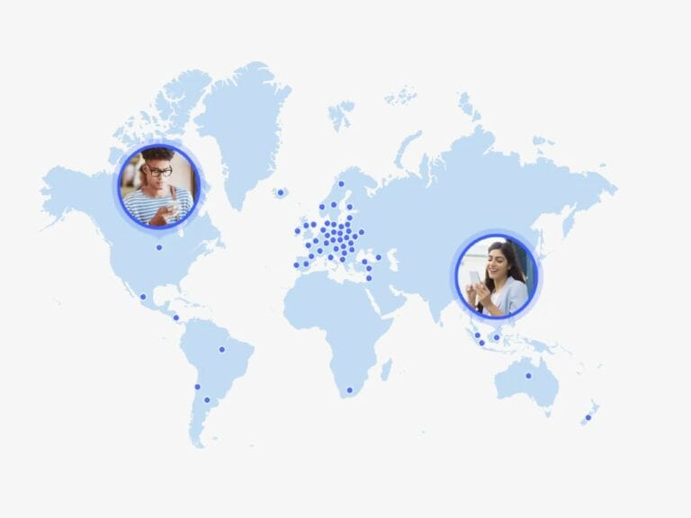 nordvpn map